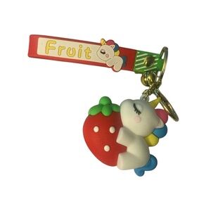 Fruit Unicorn Keychain